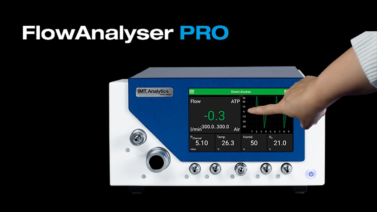 New premium Gas Flow Analyzer - FlowAnalyser PRO